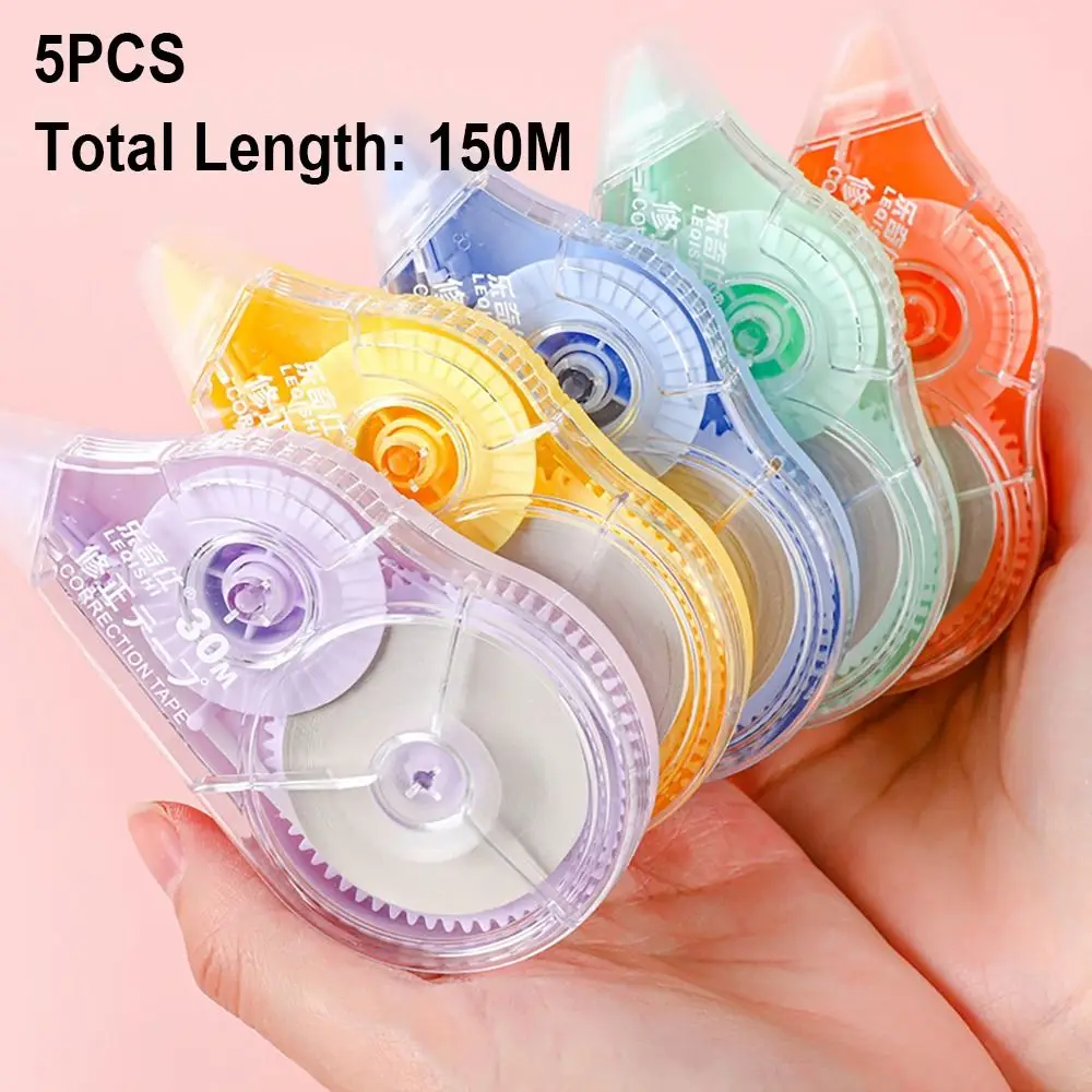 Correction Tape Roller - 5 шт./компл., канцелярские товары, корректирующая лента,