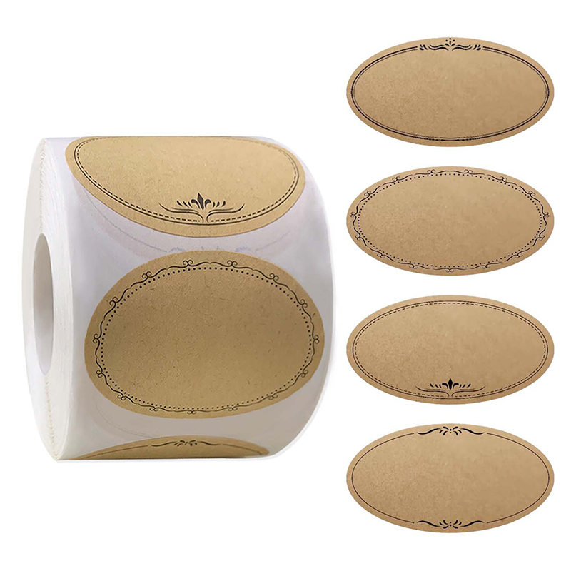 Sticker Label Roll - 250 наклеек в рулоне, 2,5*1,4 дюйма,