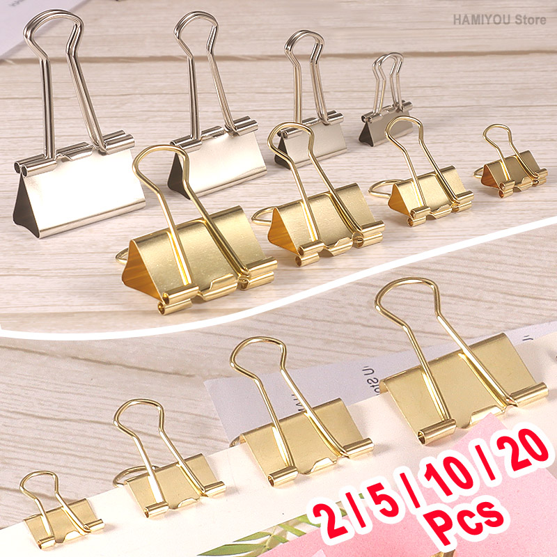 Binder Clip Assorted - Зажимы для бумаг, канцелярские принадлежности, зажимы