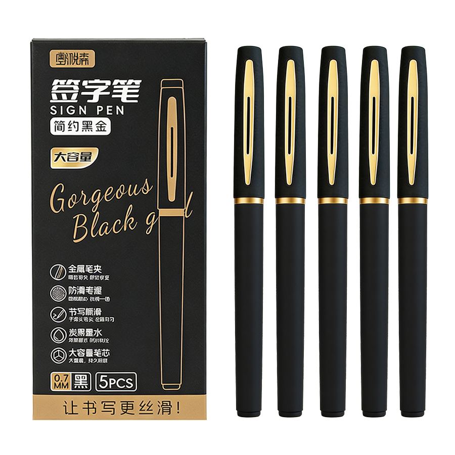 Stationery Supplies Business - 5 шт./упак. гелевая ручка большой емкости