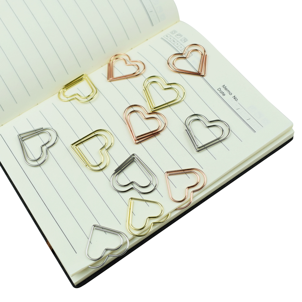 Набор из 12 разноцветных скреп – обзор и цена Binder Clip Assorted