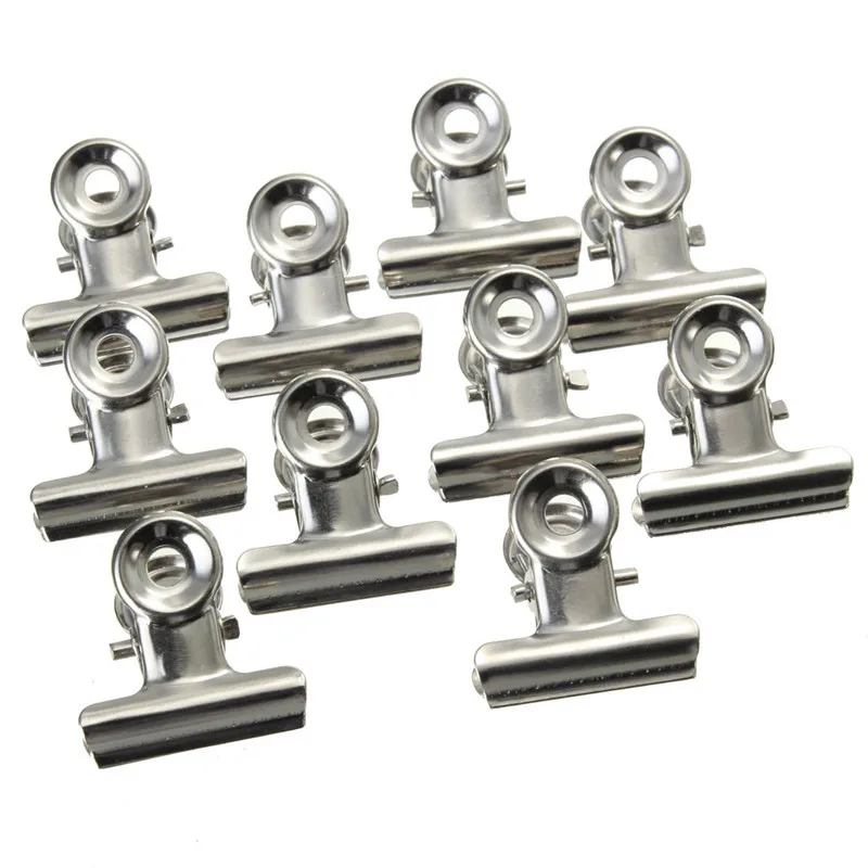 Доступные 10 шт. серебряные ме – обзор и цена Binder Clip Assorted