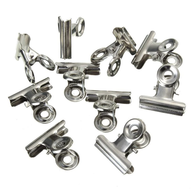 Доступные 10 шт. серебряные ме – обзор и цена Binder Clip Assorted
