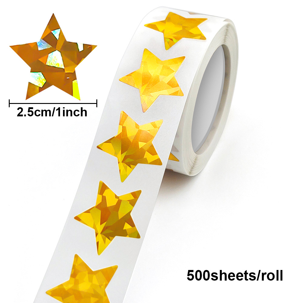 JCAC 500 шт./рулон, 1 дюйм, го – обзор и цена Sticker Label Roll