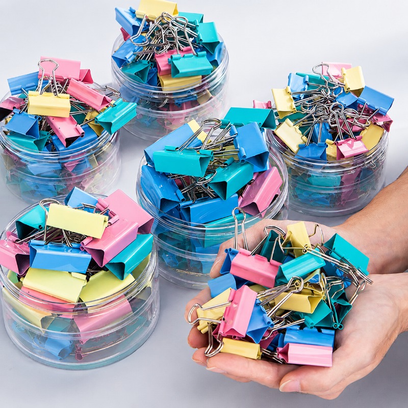 Набор из 40 штук длинных разно – обзор и цена Binder Clip Assorted