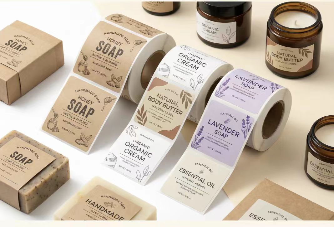 Экологичные этикетки из крафт- – обзор и цена Sticker Label Roll