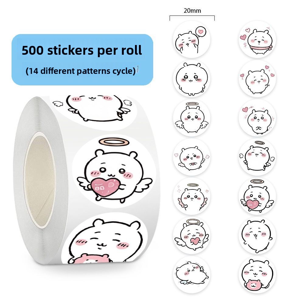 Набор наклеек Jiyi, 500 шт., м – обзор и цена Sticker Label Roll