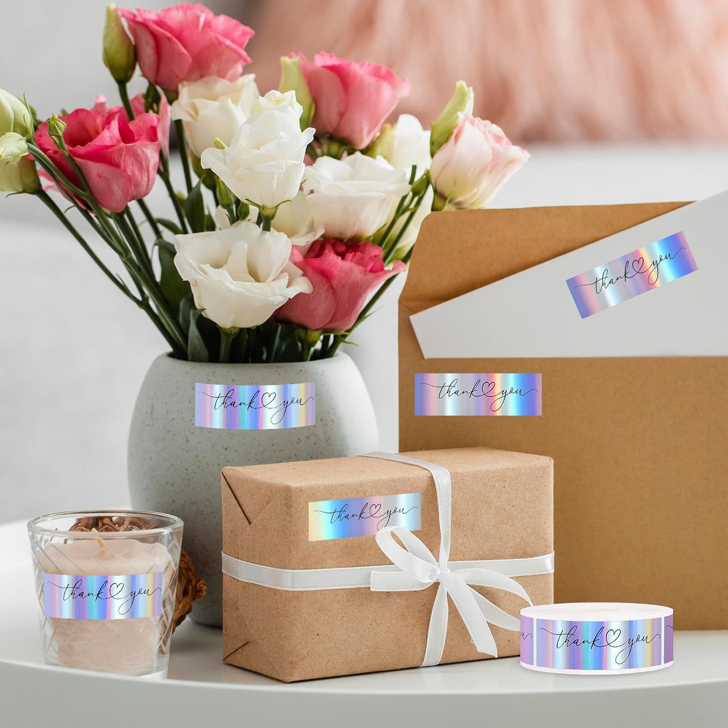JCAC 120 шт./рулон, 3-дюймовые – обзор и цена Sticker Label Roll