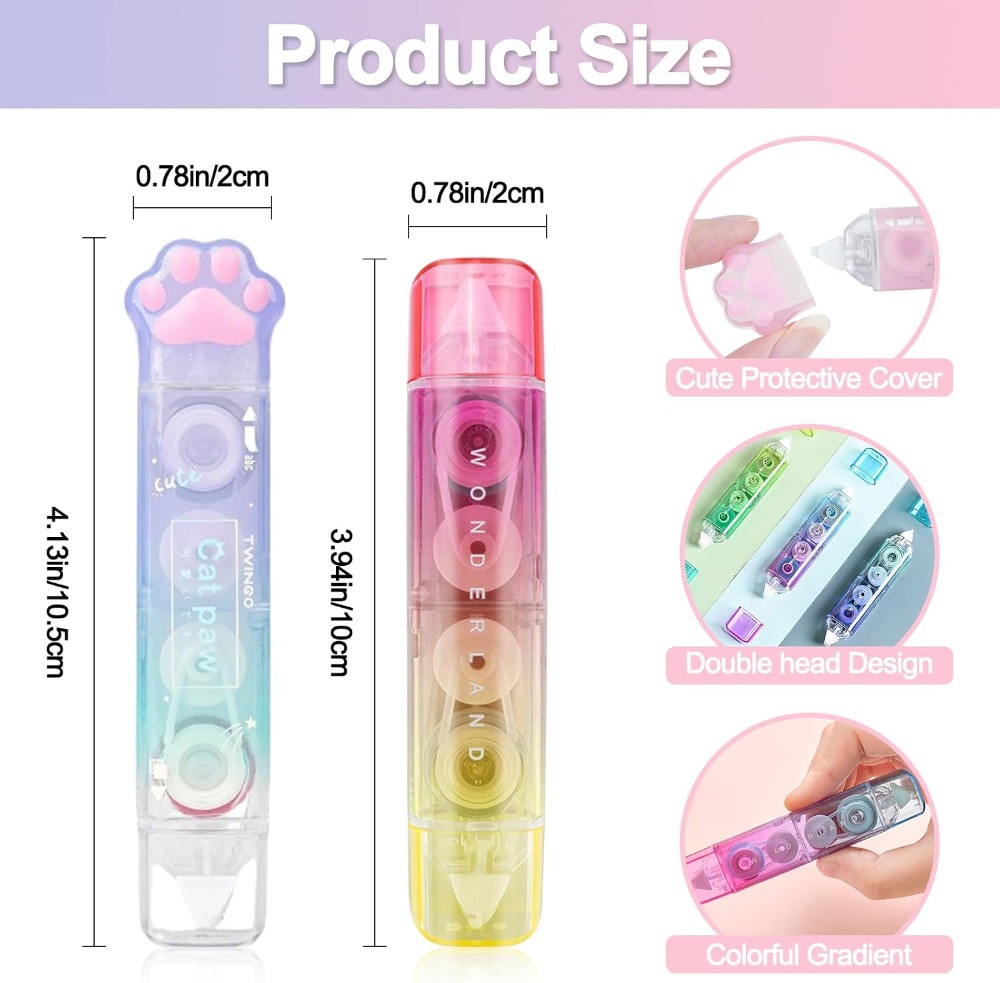 Набор из 6 корректирующих лент – обзор и цена Correction Tape Roller