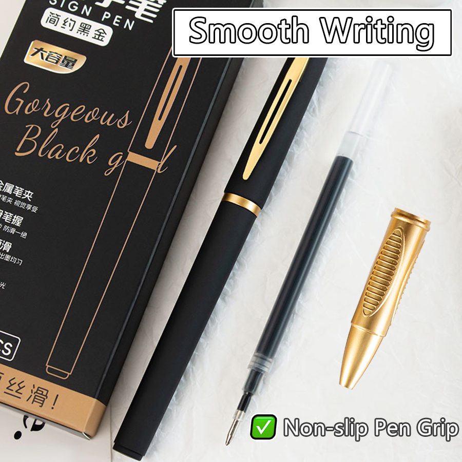 5 шт./упак. гелевая ручка боль – обзор и цена Stationery Supplies Business