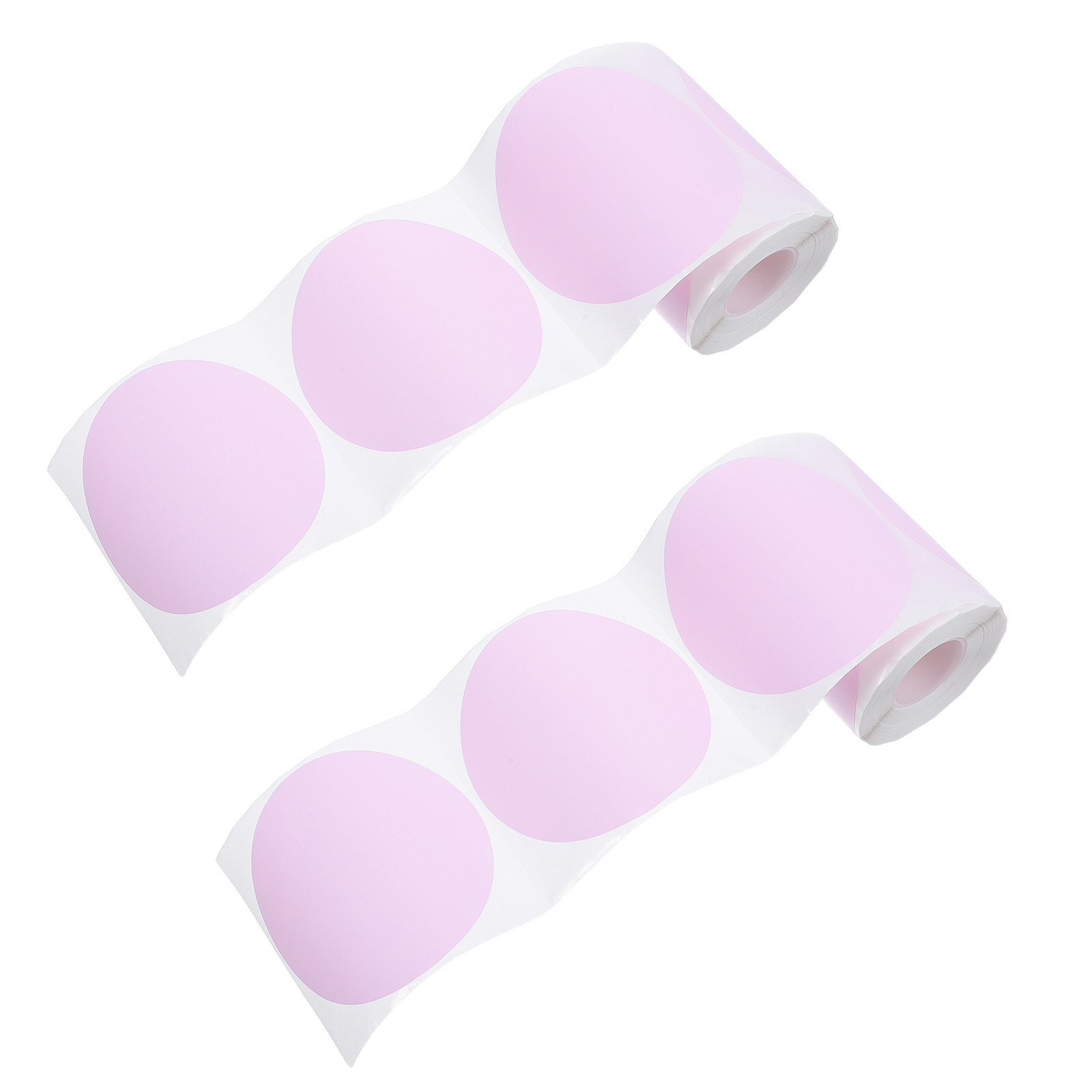 2 рулона круглых термоэтикеток – обзор и цена Sticker Label Roll