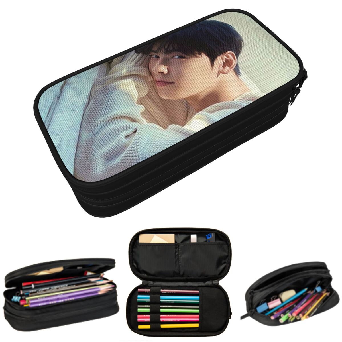 Пенал Cha EunWoo Kpop Astro дл – обзор и цена Stationery And Office Supply Chain