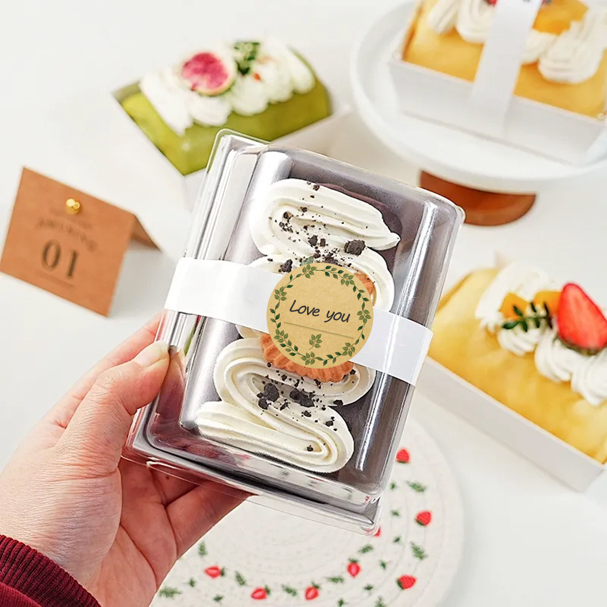 JCAC 500 шт./рулон, пустые эти – обзор и цена Sticker Label Roll