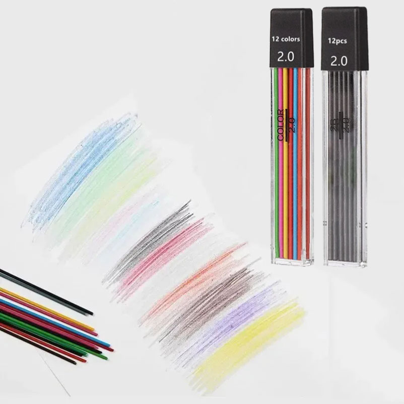 Набор механических карандашей  – обзор и цена Staedtler Pencil Lumocolor