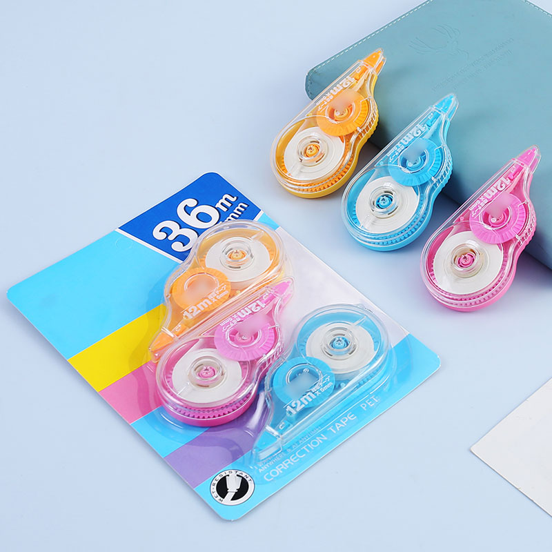 3 упаковки, цветная Корректиру – обзор и цена Correction Tape Roller