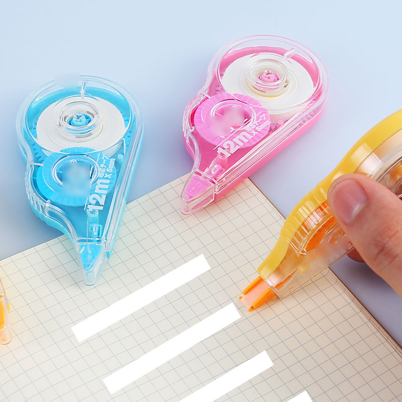 3 упаковки, цветная Корректиру – обзор и цена Correction Tape Roller