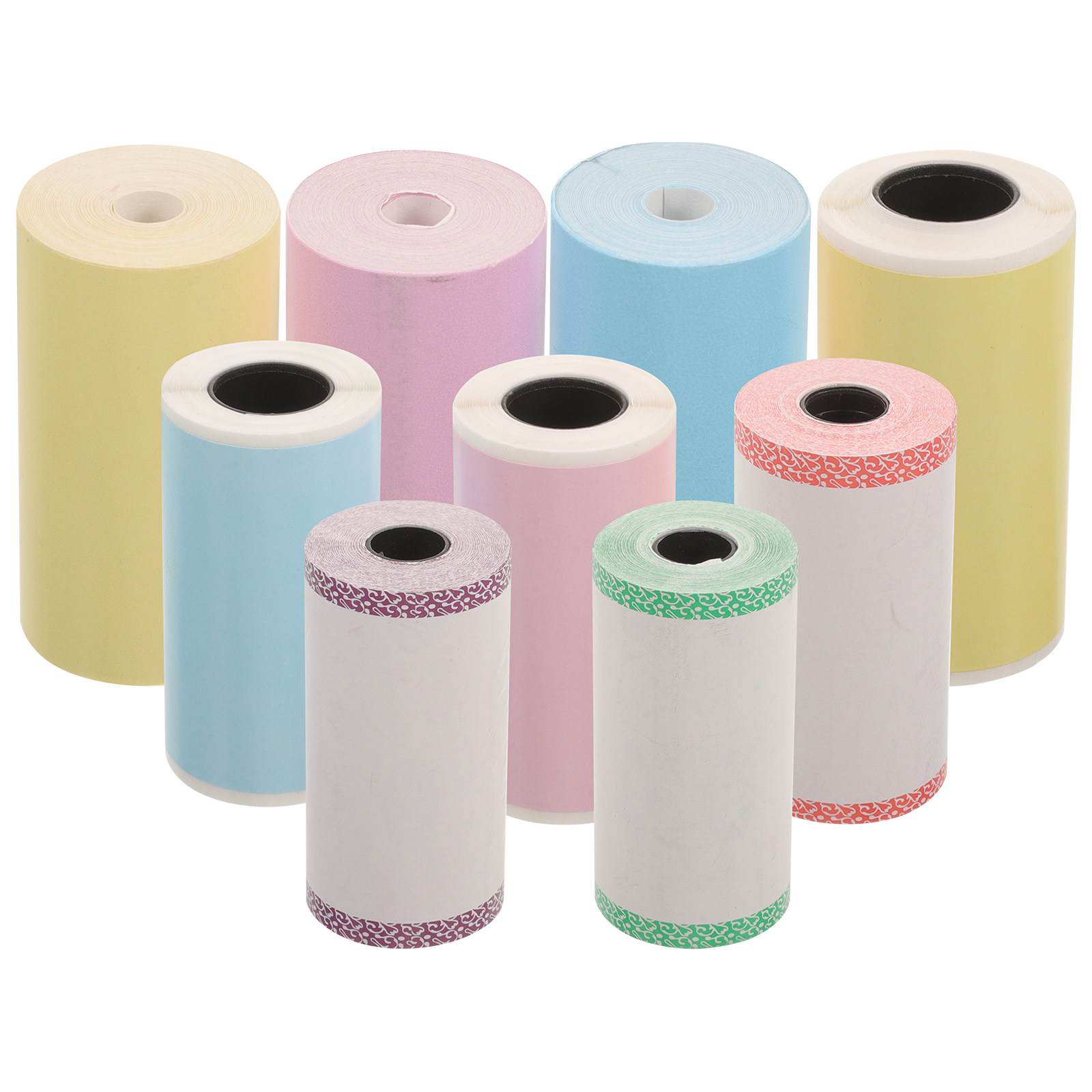 9 рулонов термобумаги для прин – обзор и цена Sticker Label Roll